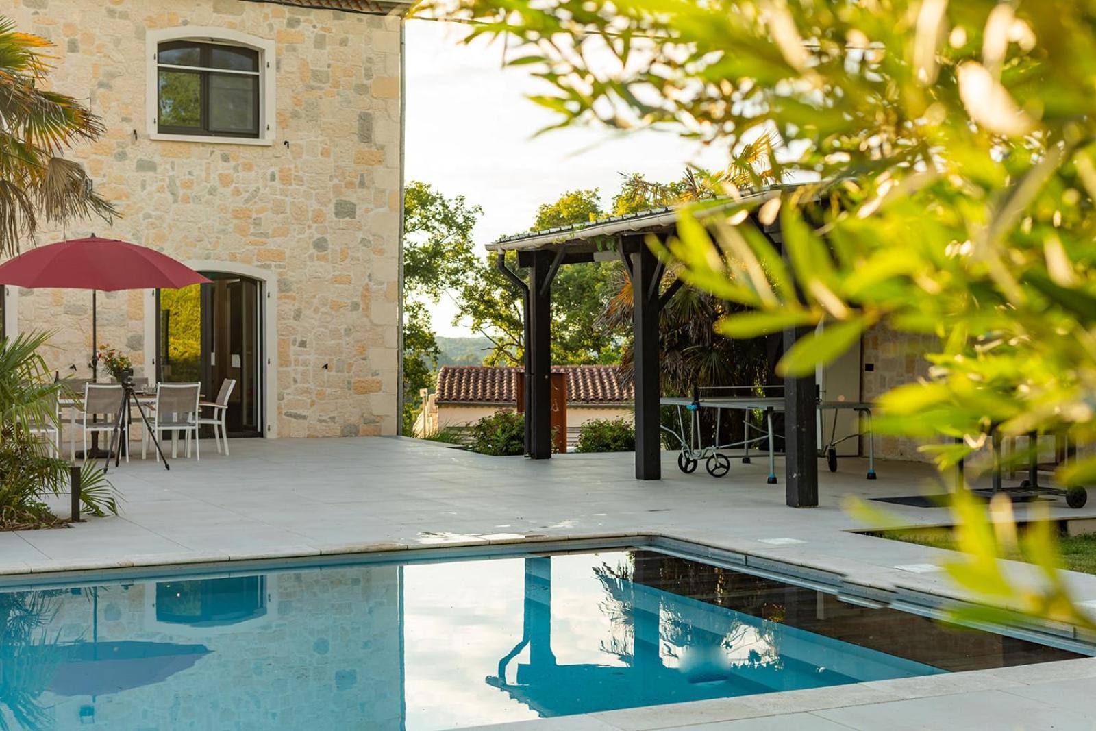 Villa au petit bonheur Moncrabeau Extérieur photo